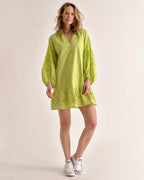 SP26 Selwin Mini Dress-Chartruese