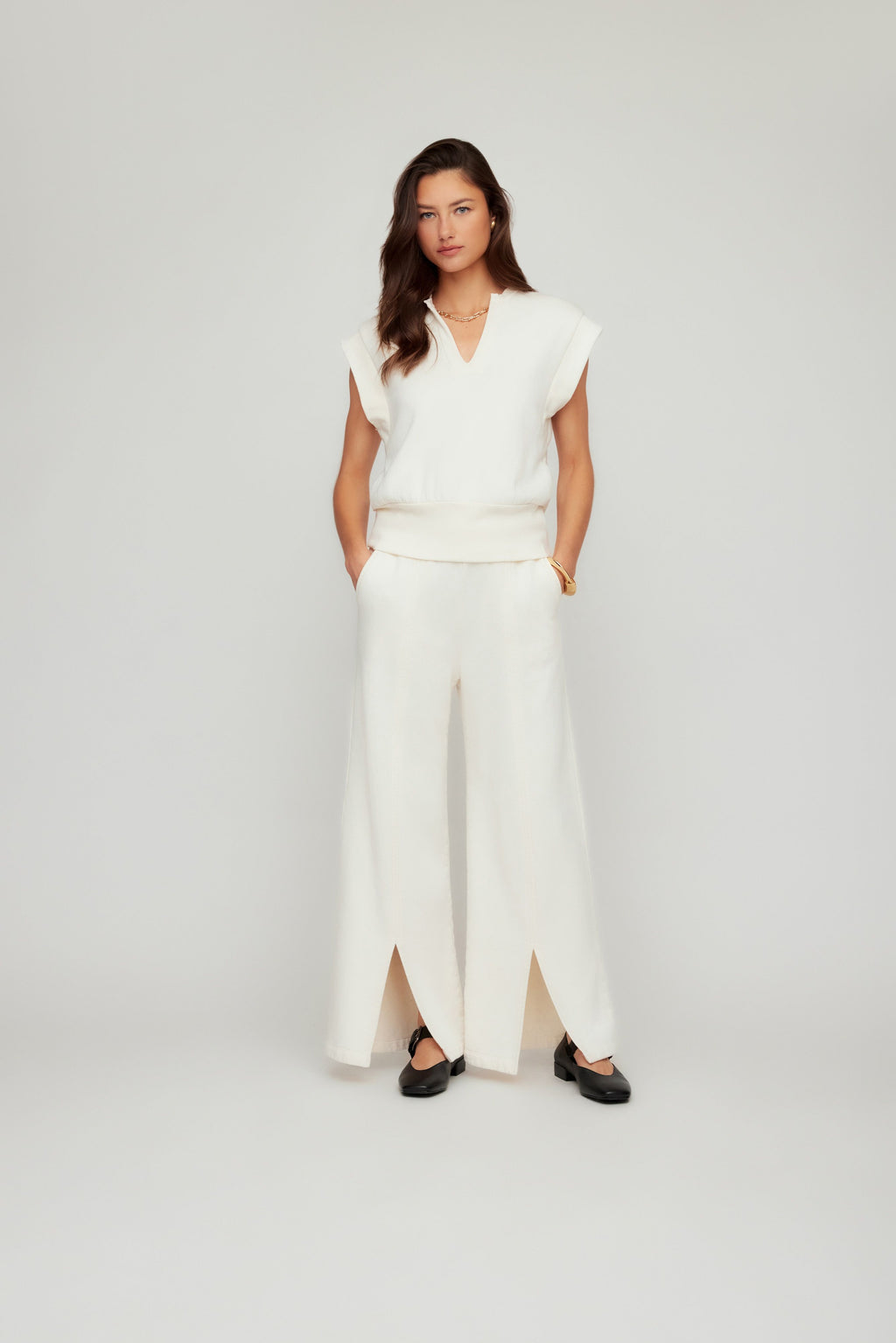 Morgan V Neck Top
