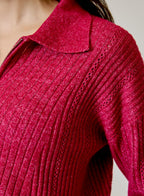 LS HALF ZIP SWTR