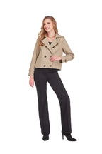 Short Trench Jacket Camel