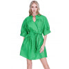 Pleated Over Dress - Green