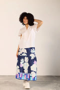 Ada Skirt Ink Floral