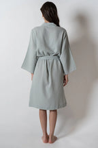 ORGANIC COTTON GAUZE ALAIA KIMONO ROBE