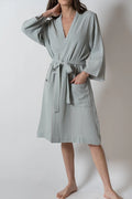 ORGANIC COTTON GAUZE ALAIA KIMONO ROBE