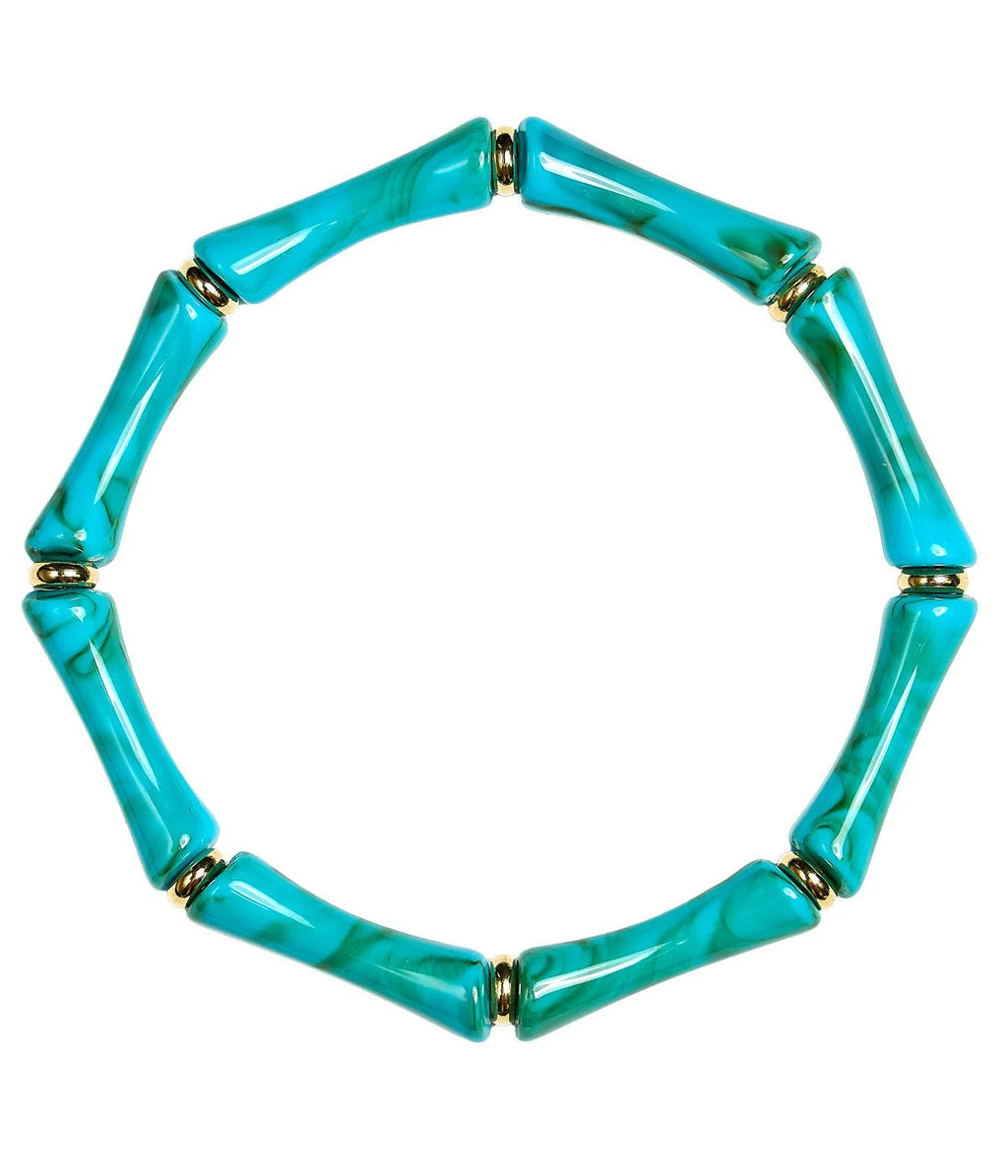 Lucy - Bamboo Acrylic Bracelet