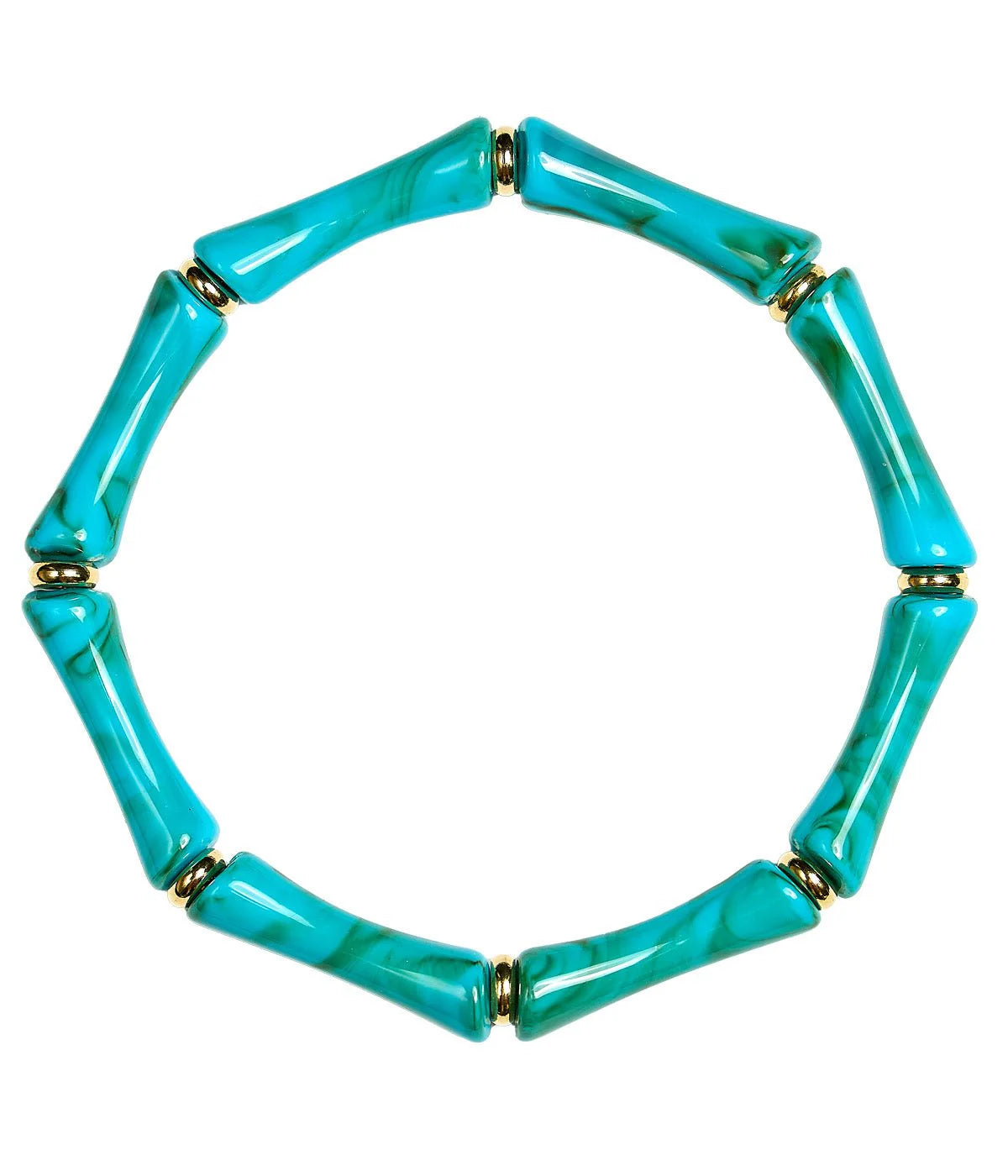 Lucy - Bamboo Acrylic Bracelet