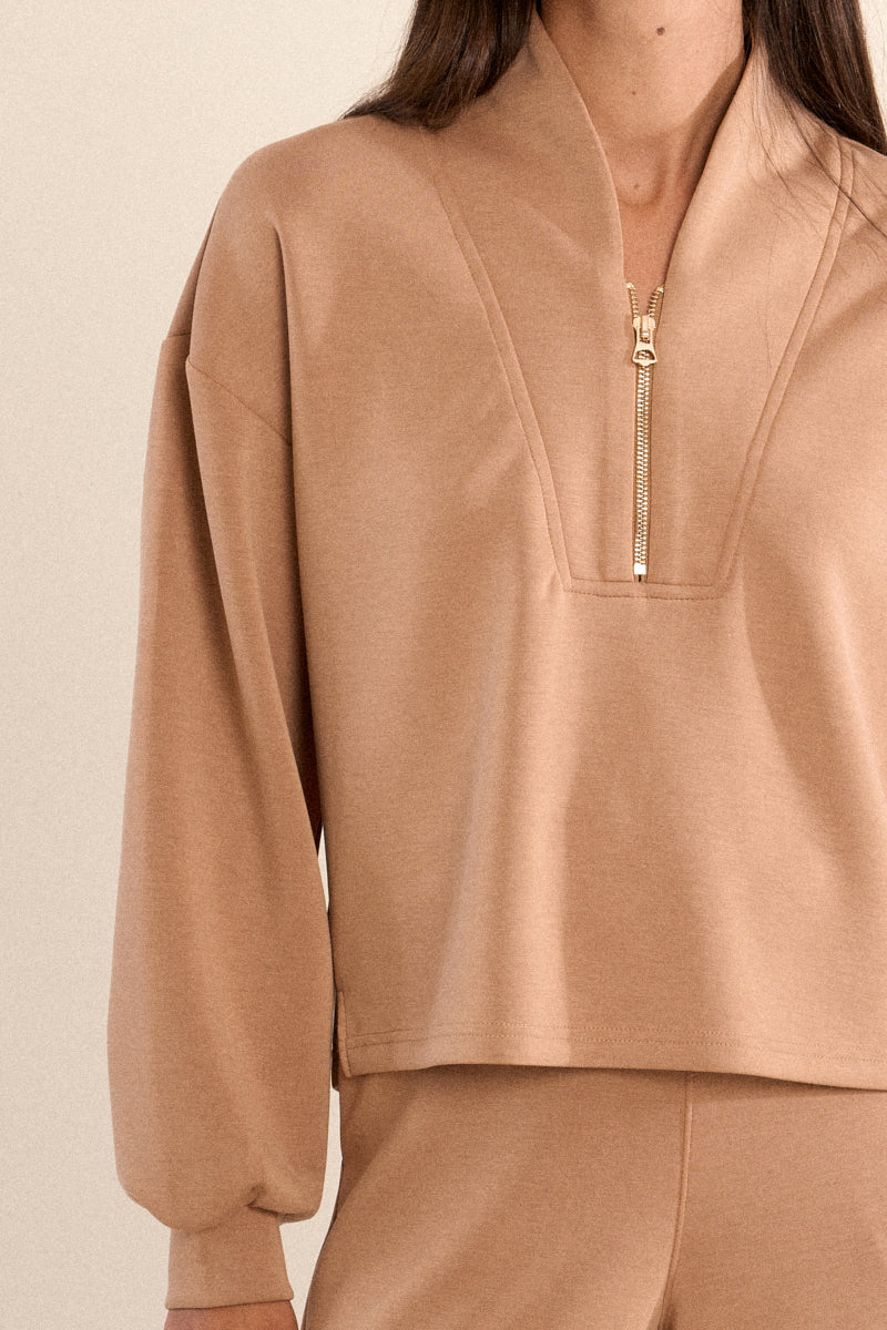 LADIES KNITTED SWEAT