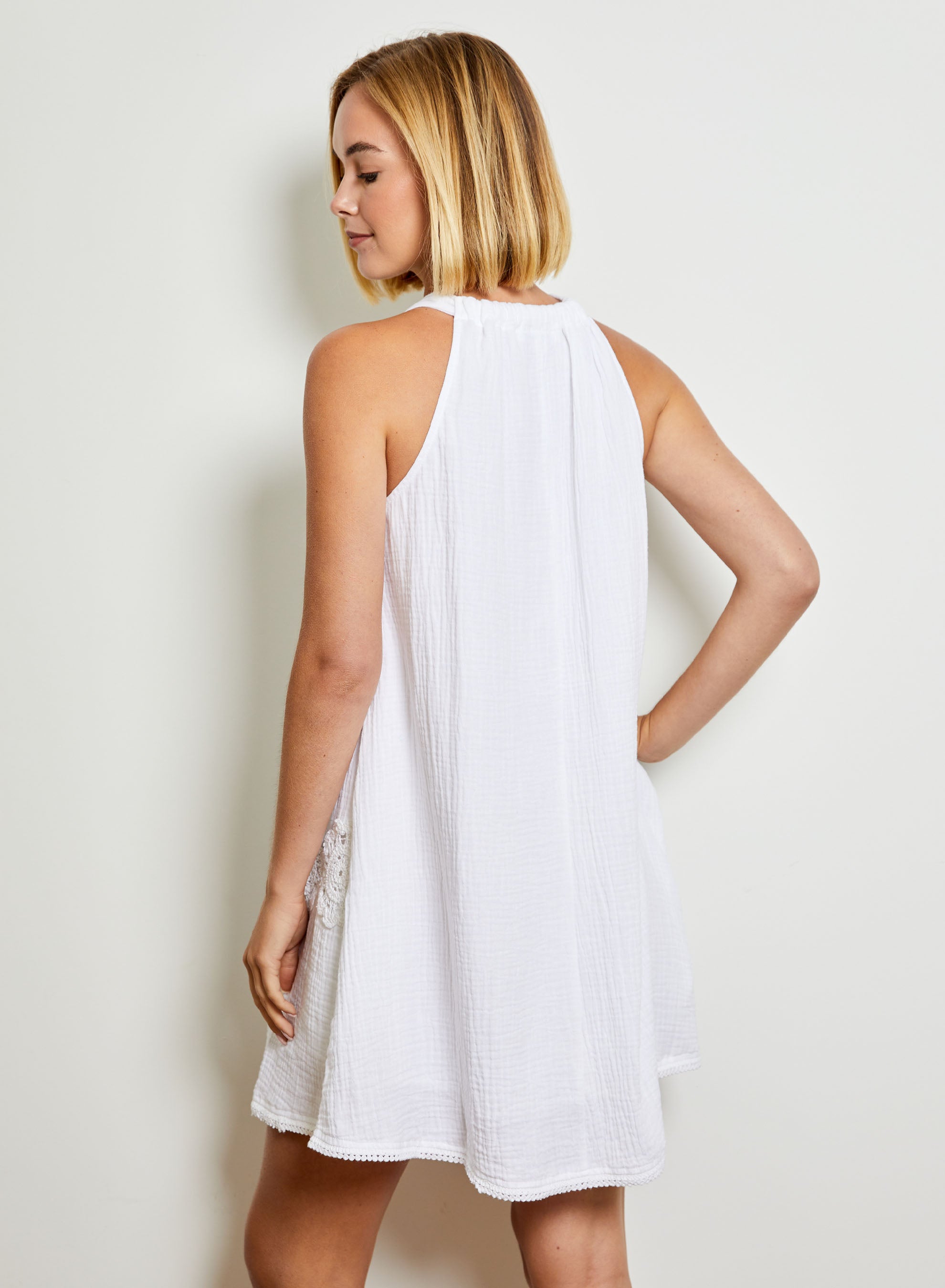 GAUZE DRESS