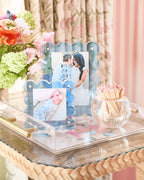 Neon Blue Acrylic Picture Frame
