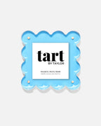 Neon Blue Mini Acrylic Picture Frame