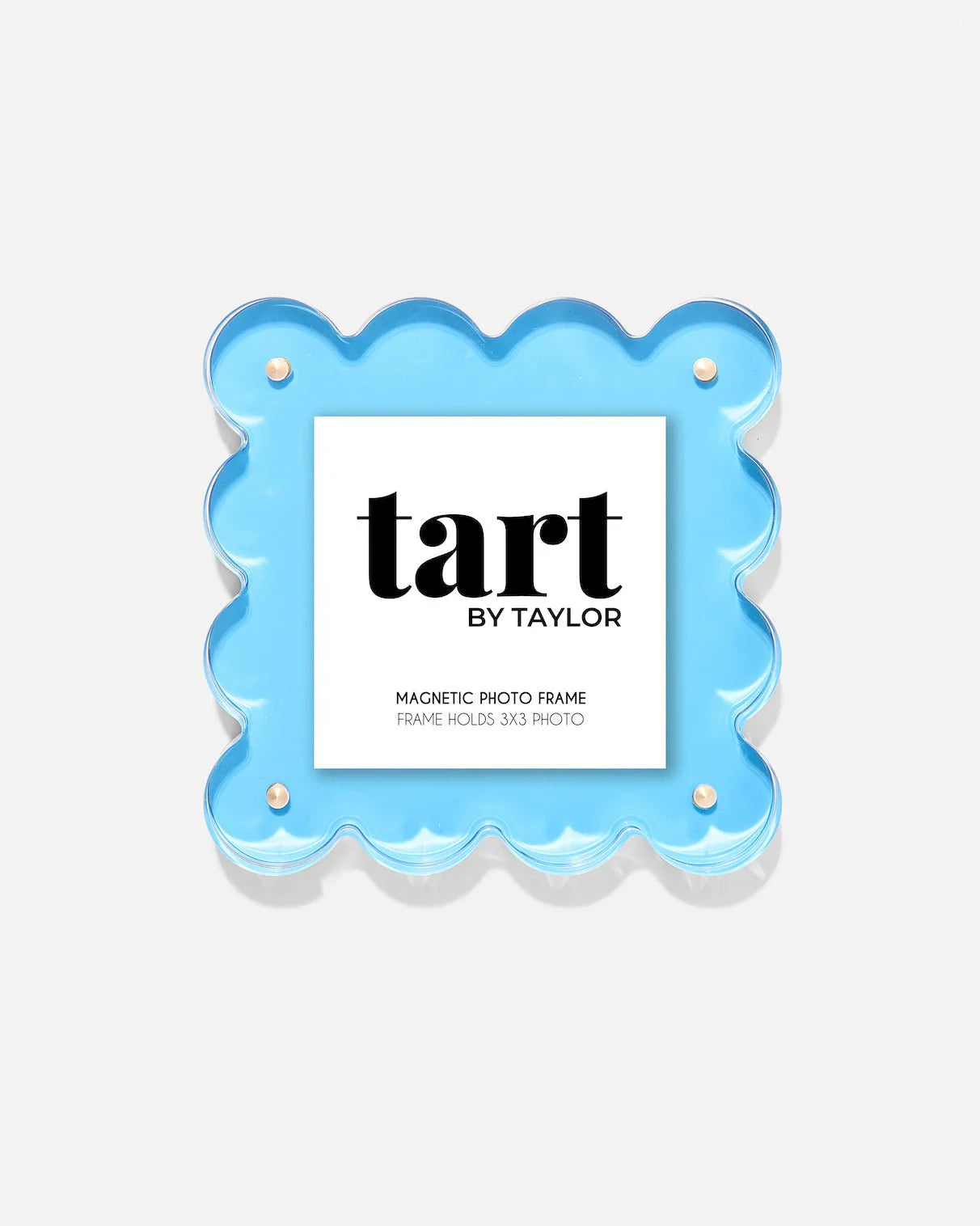 Neon Blue Mini Acrylic Picture Frame