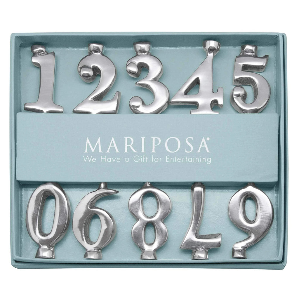 Candle Number Holder Set