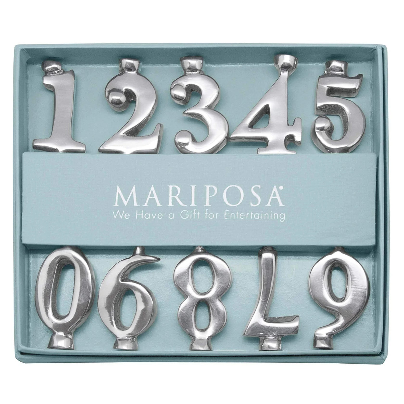 Candle Number Holder Set