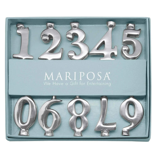 Candle Number Holder Set