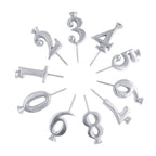 Number Candle Holder Set