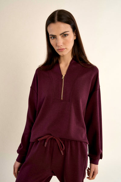 LADIES KNITTED SWEAT