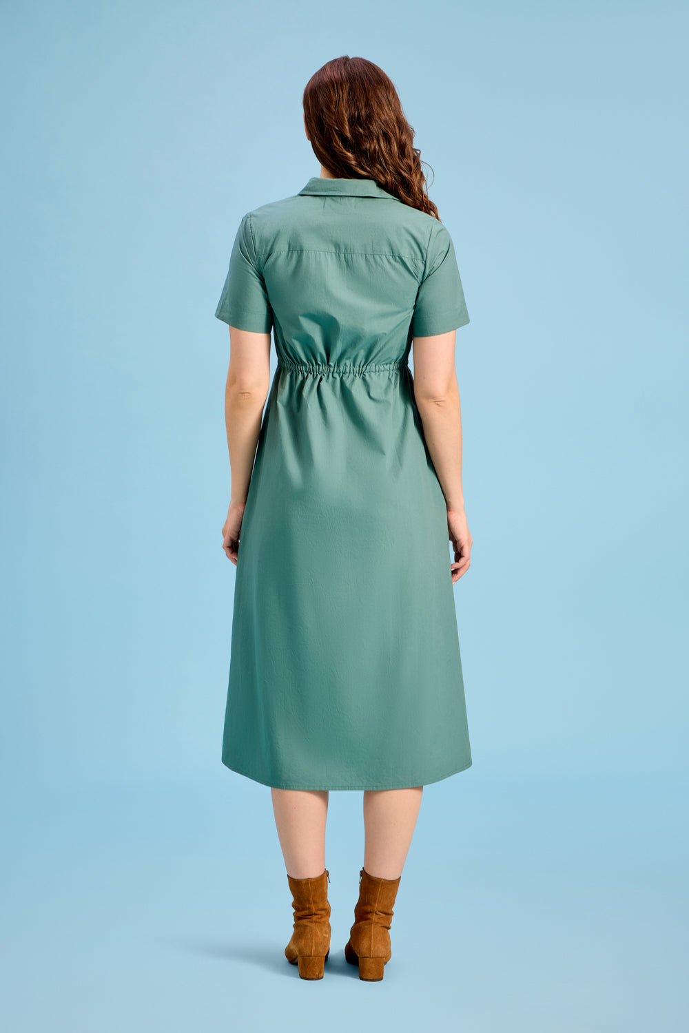 Sutton Dress, Sage Brush