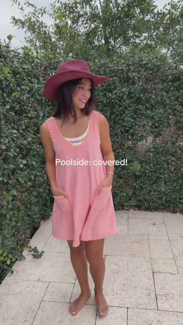 Women's Terry Swing Dress