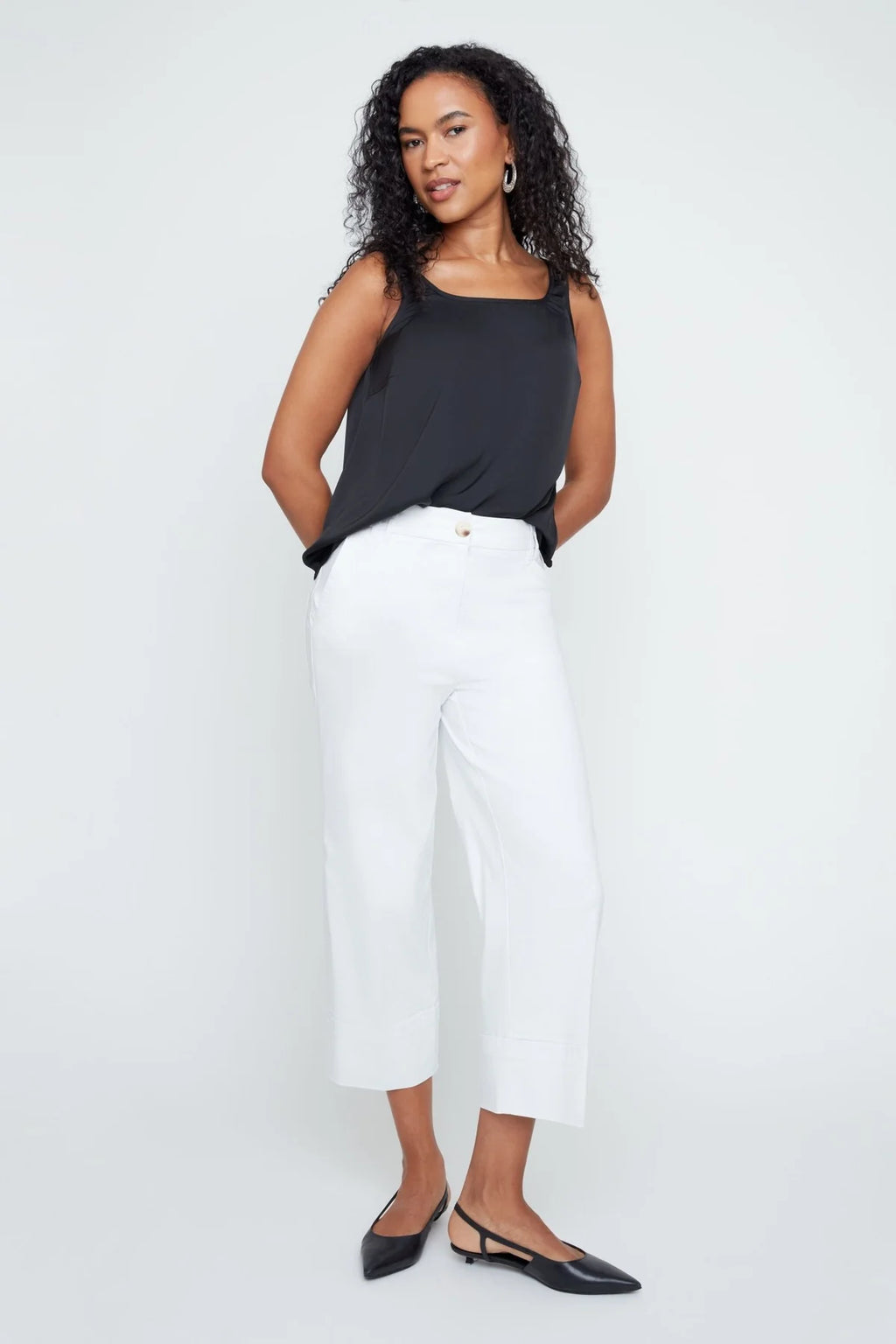 Renuar Pants White R11051
