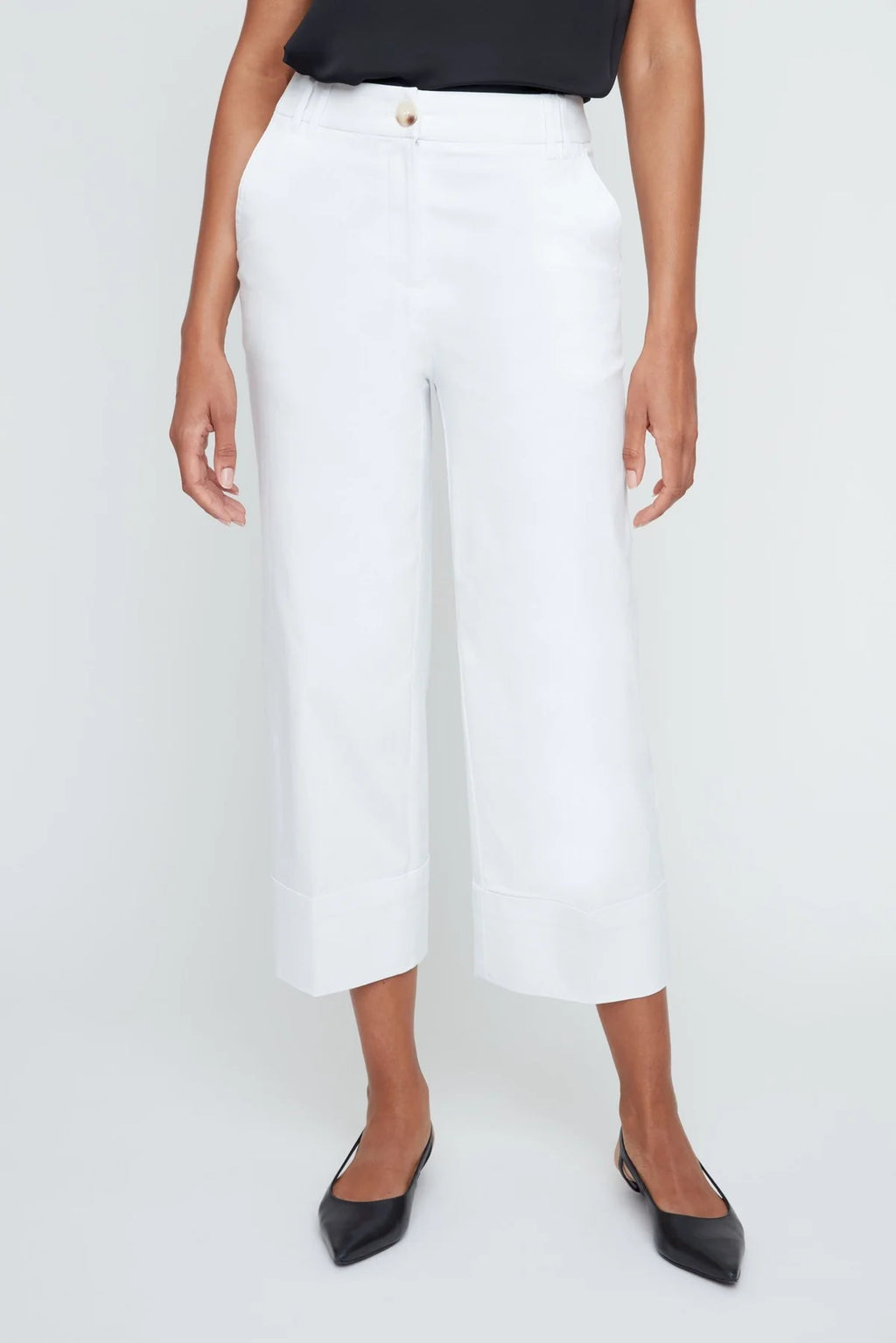 Renuar Pants White R11051