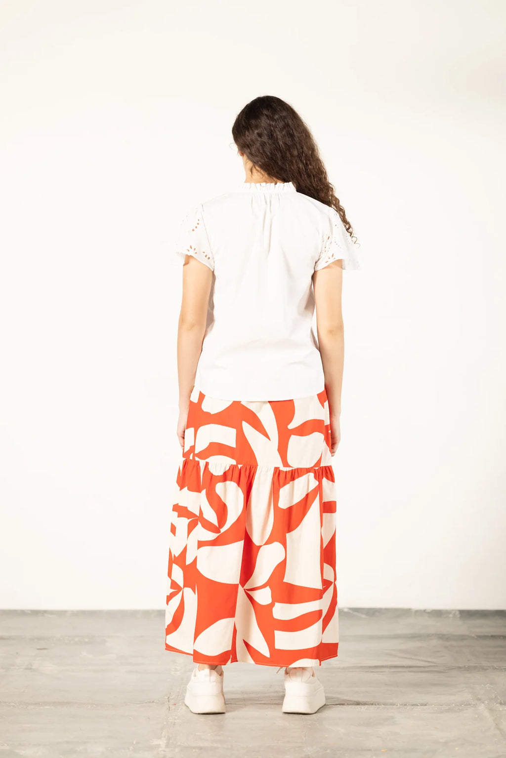 Ada Skirt Scarlet Shards