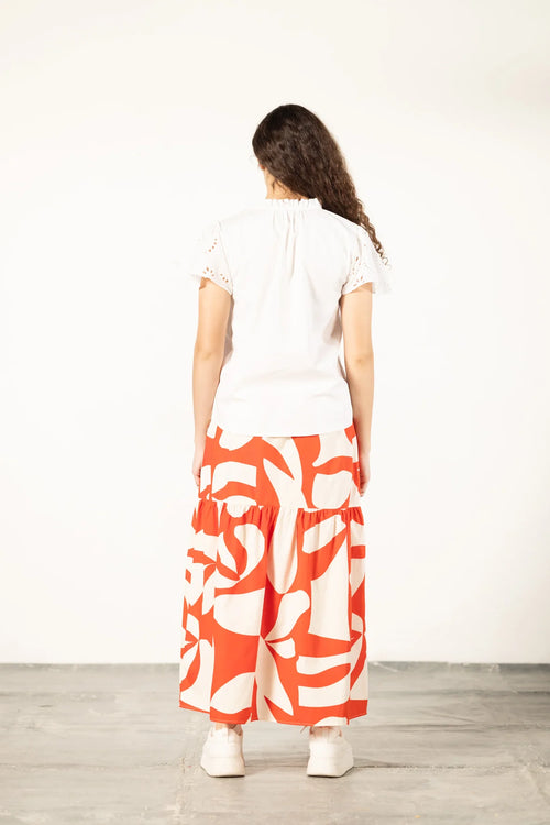 Ada Skirt Scarlet Shards