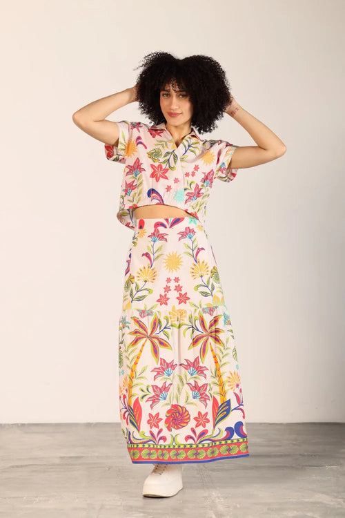 Ada Skirt Coral Island