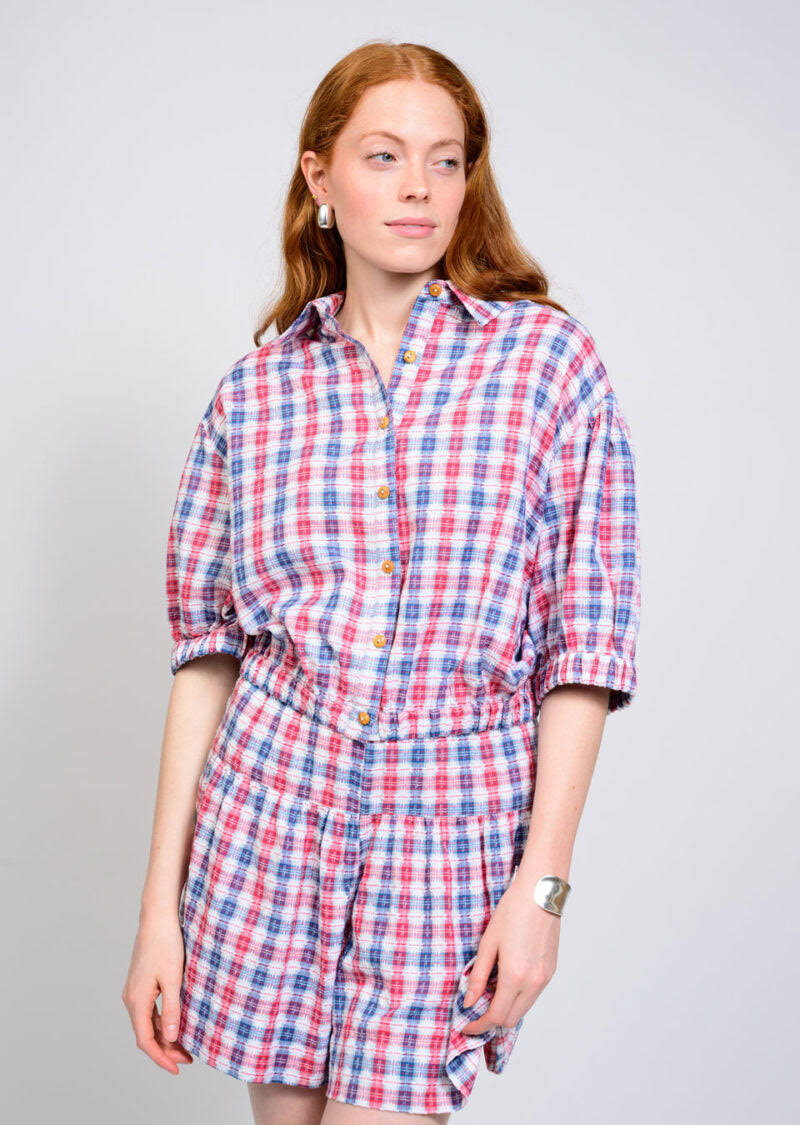 Plaid Skort