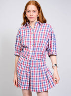 Plaid Skort