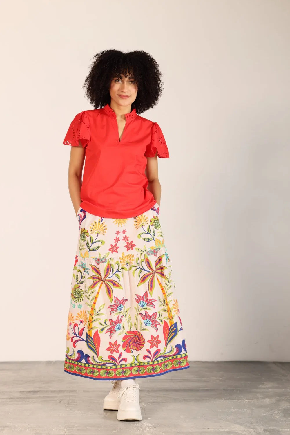 Ada Skirt Coral Island