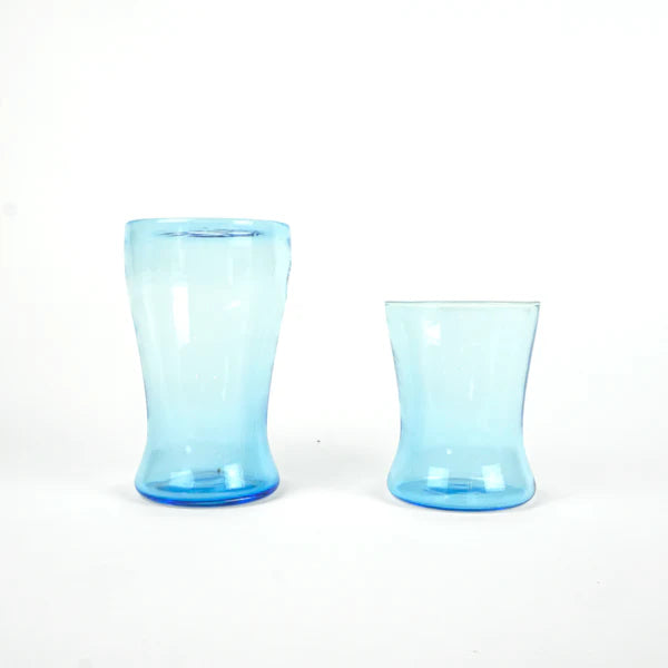 Waisted Drinking Glasses Tall