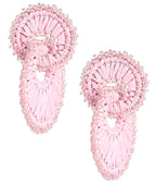 Tara Raffia Earring- Double Ring