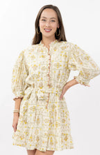 Trellis Flowers Dress