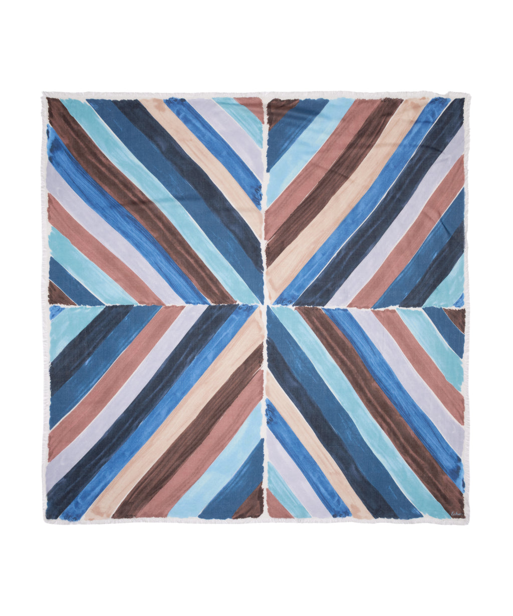 painted chevron square