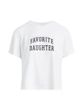 The Cropped Collegiate Tee
