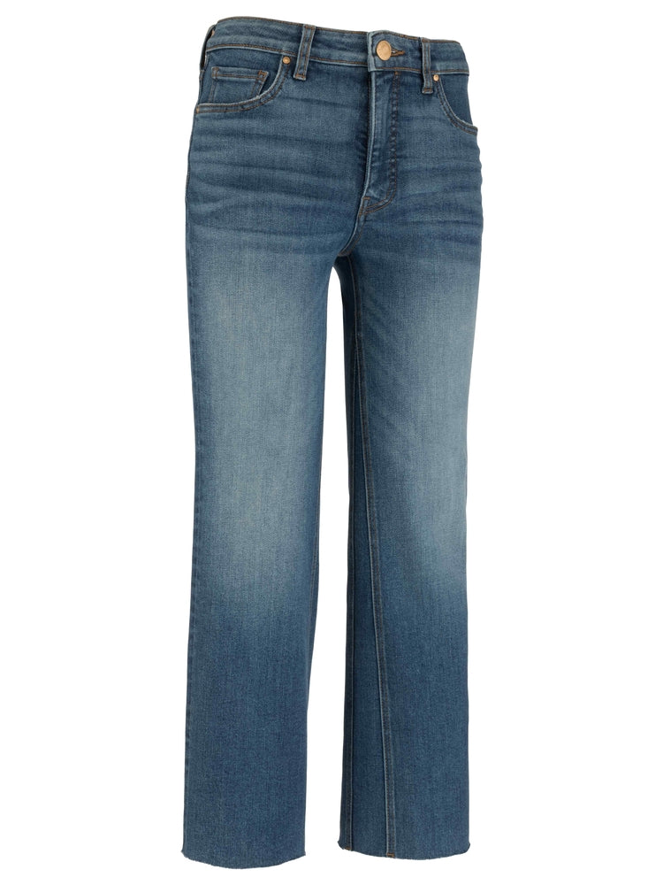 KELSEY HIGH RISE FAB AB ANKLE FLARE