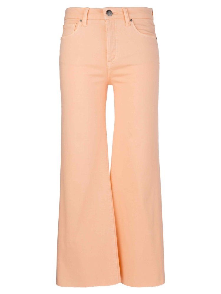 MEG HIGH RISE FAB AB WIDE LEG RAW HEM