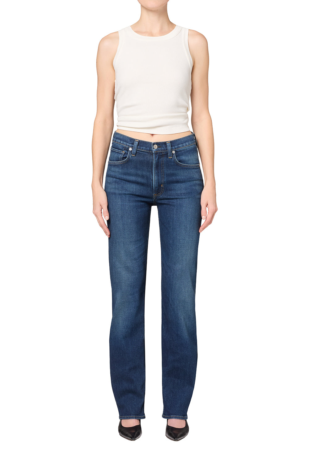 PALMA STRAIGHT PETITE 25 IN KITTEN (CLEAN HEM)