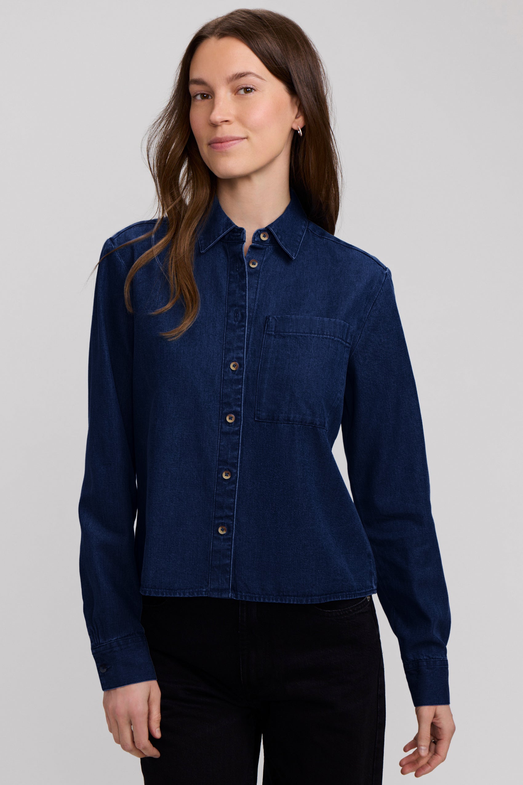 Jodie ls denim sht
