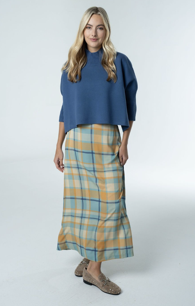 HARVEST PLAID TIFFANY SKIRT