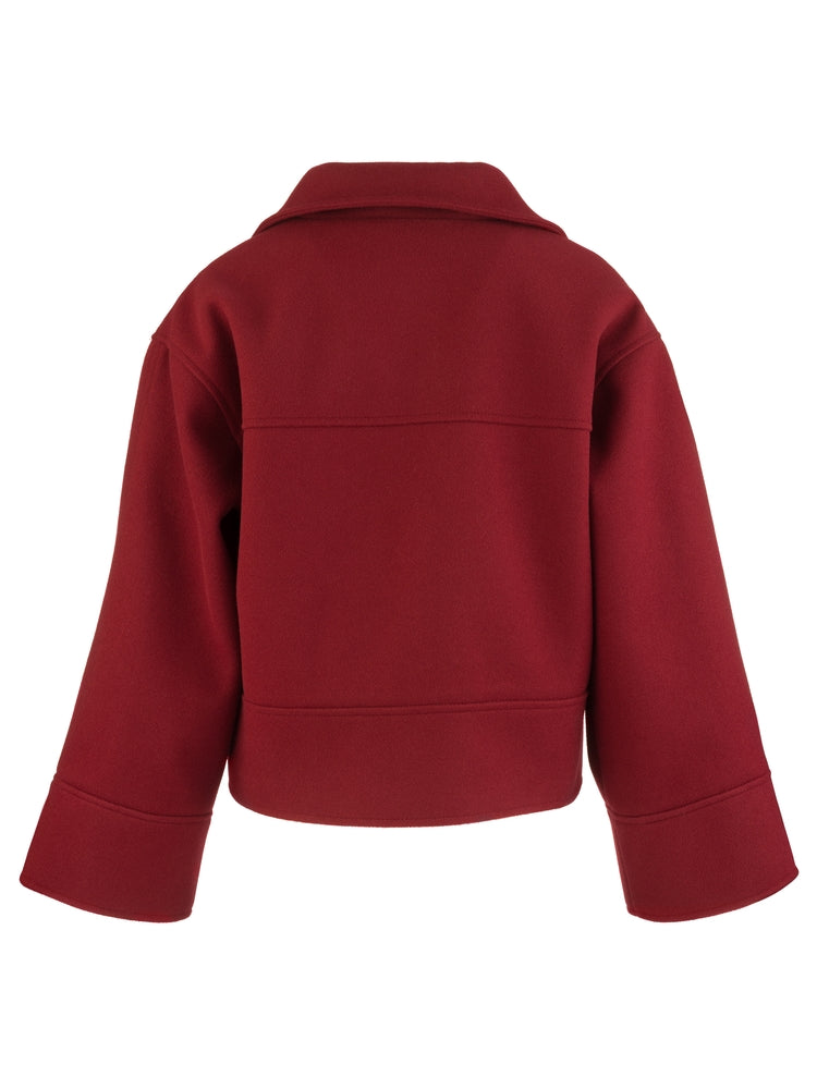 BECCA BUTTON FRONT COAT JACKET