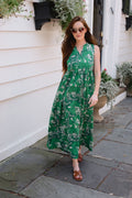 JENNY LINEN MAXI EMERALD