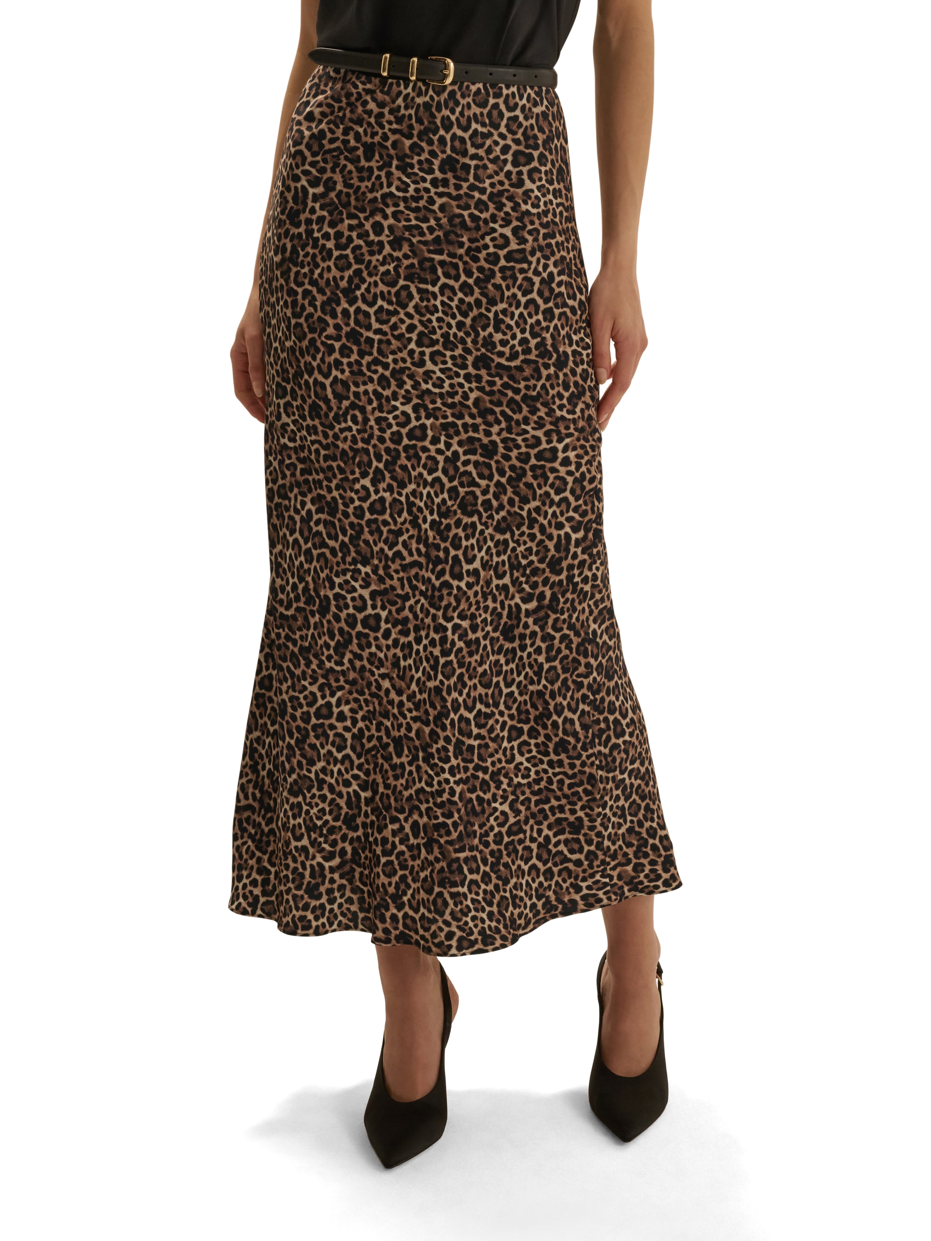 The Petite Favorite Skirt Leopard