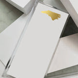 Long Skinny Gold Foil North Carolina