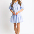 Stripe Poplin "Ana" Pocket Dress
