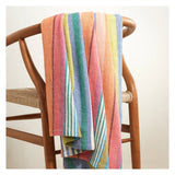 Mellie Stripe Woven Cotton Throw | Multi
