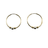 Erin Gray Endless Summer Hoops Collection 14K Gold Filled & Sterling Silver