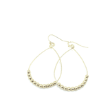 Erin Gray Aster Beaded Earring in Gold