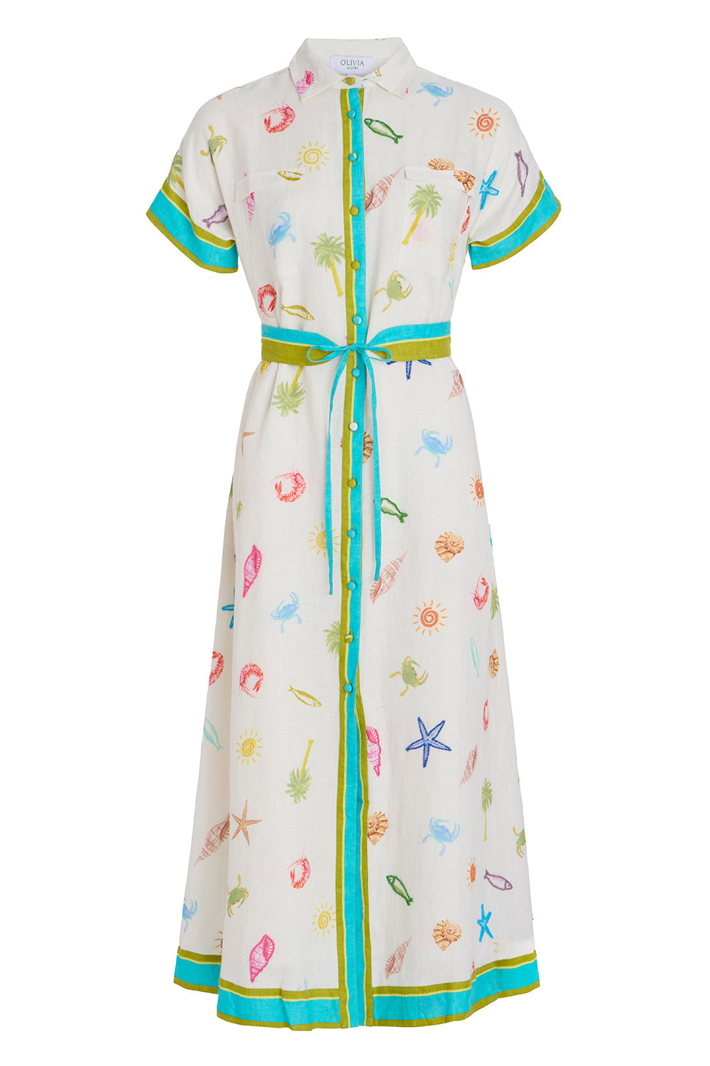 Daphne Dress, Oceano