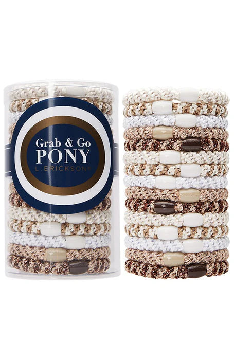 Grab & Go Pony Tube White Chocolate